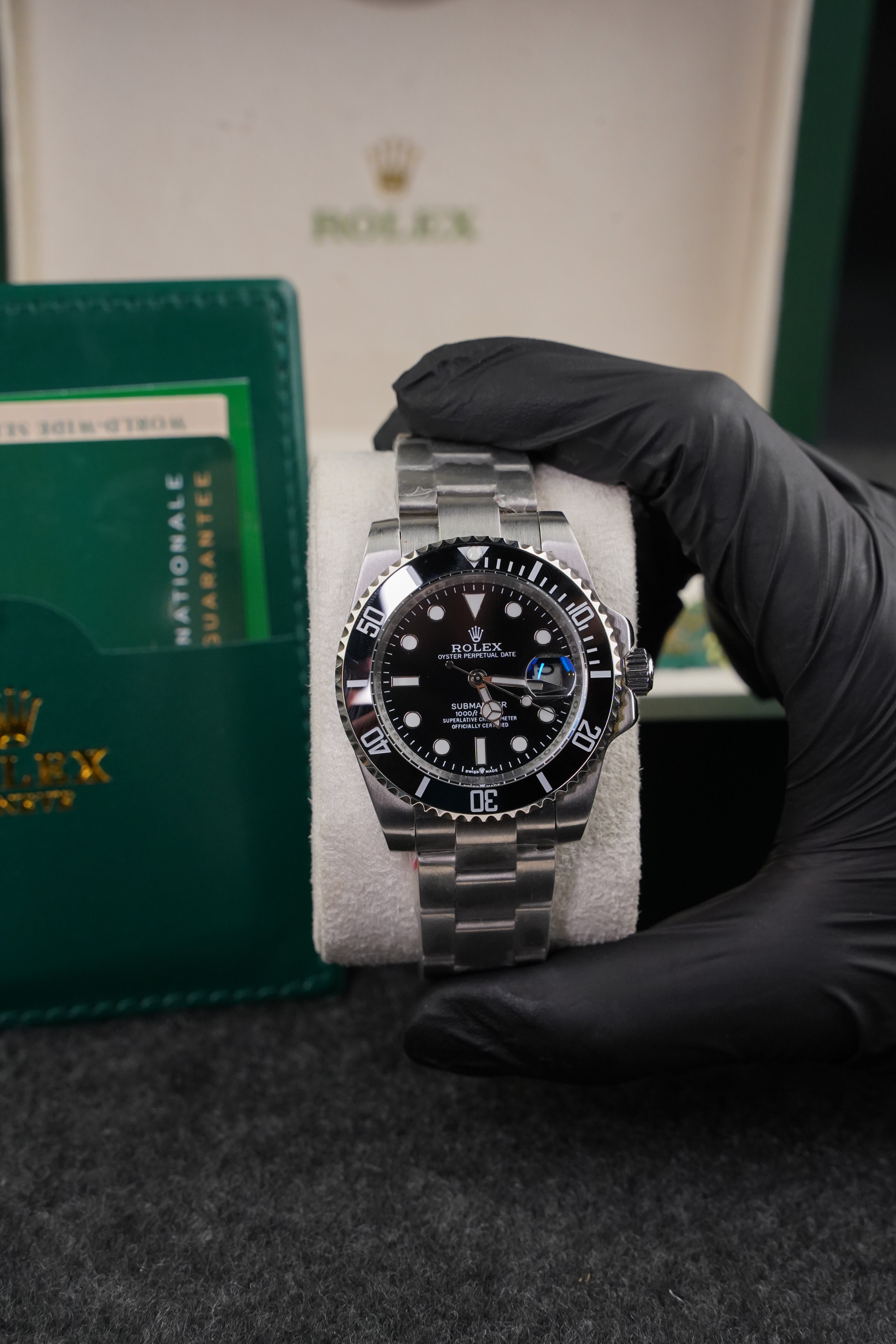 Rlx Submariner Automatic Silver Black