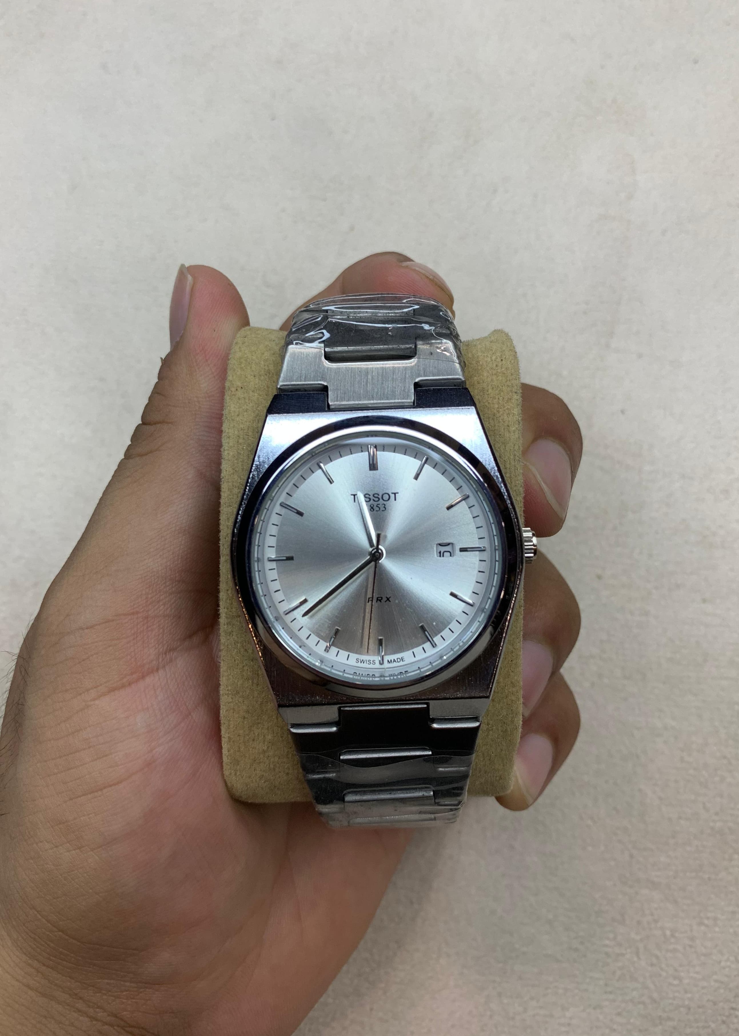 Tissot Prx 1853 Silver White
