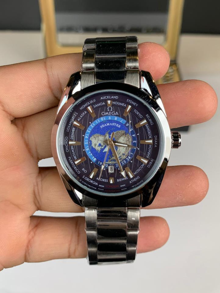Omega Sea-Master Silver Blue