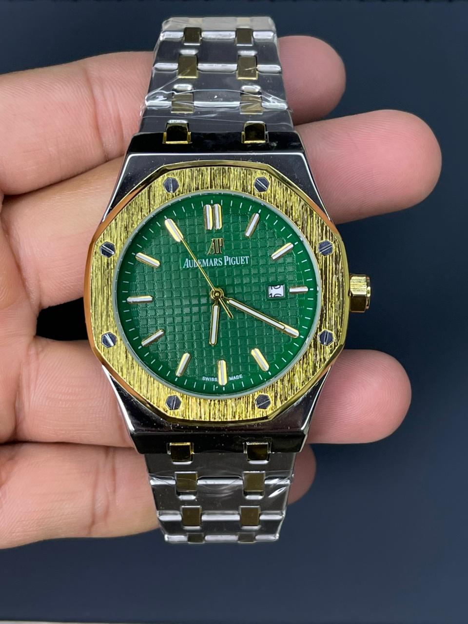AP Royal oak Two-Tone Green Dial