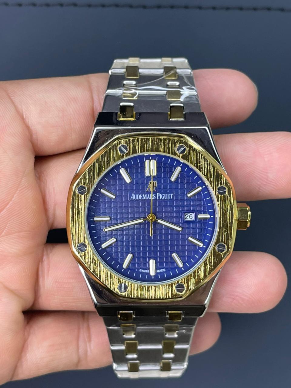 AP Royal oak Two-Tone Blue Dial