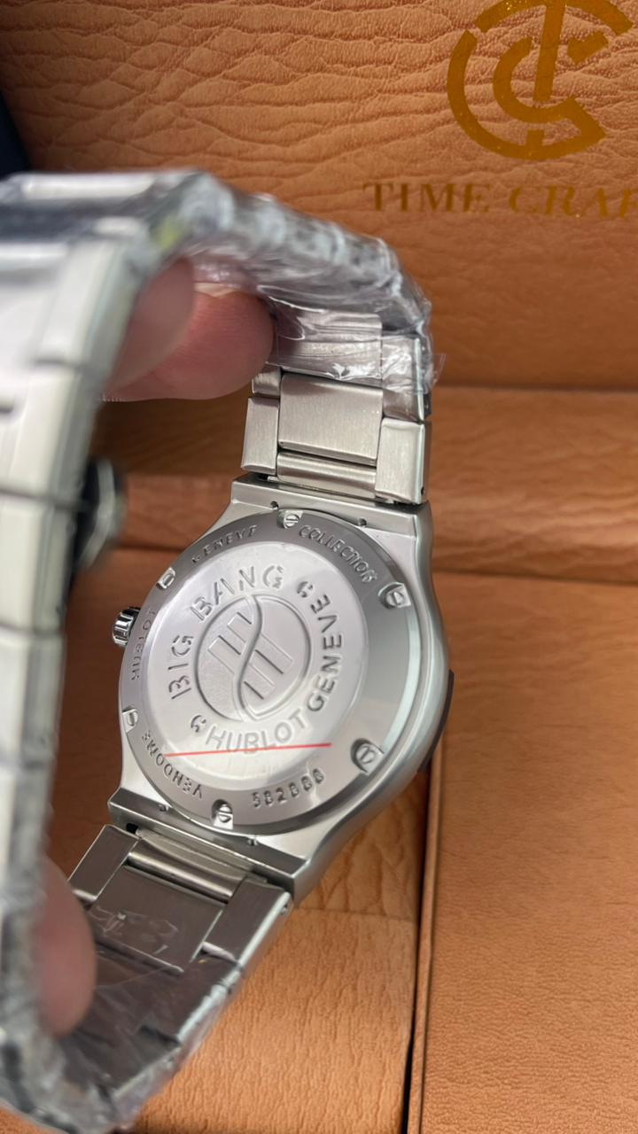 Hublot Skeleton Silver White
