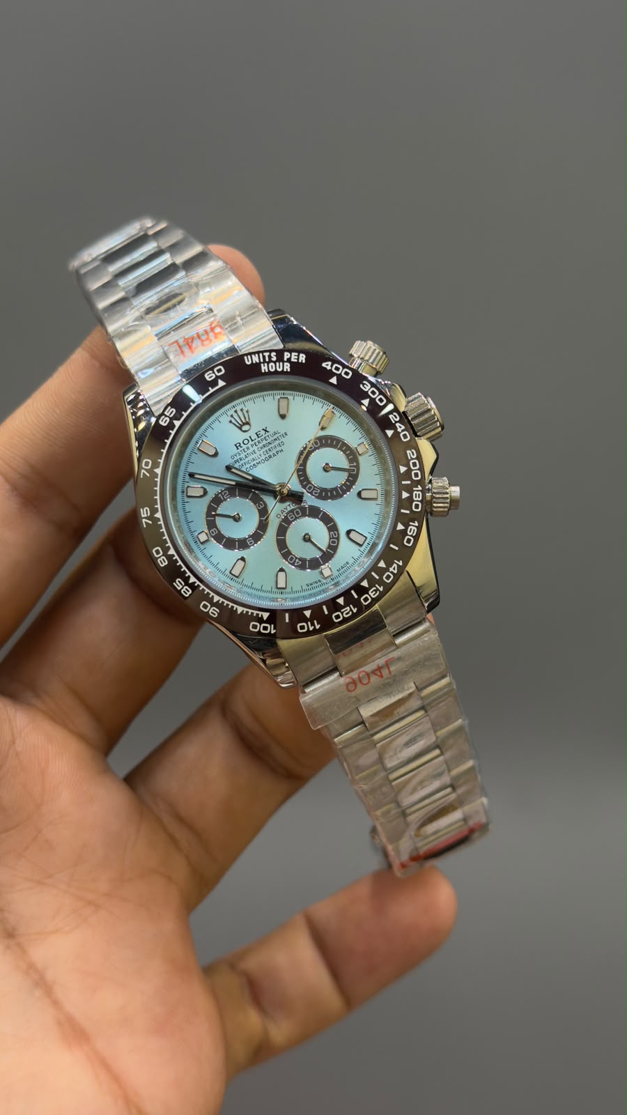 Rlx Daytona Ice Blue And Black Automatic