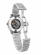 Kunur Silver Dial Stainless Steel Men's Watch