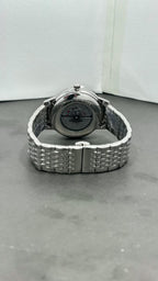 Kunur Silver Dial Stainless Steel Men's Watch